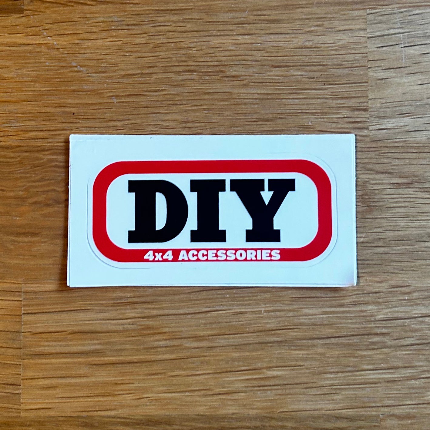 DIY 4x4 Accessories STICKER (Small)