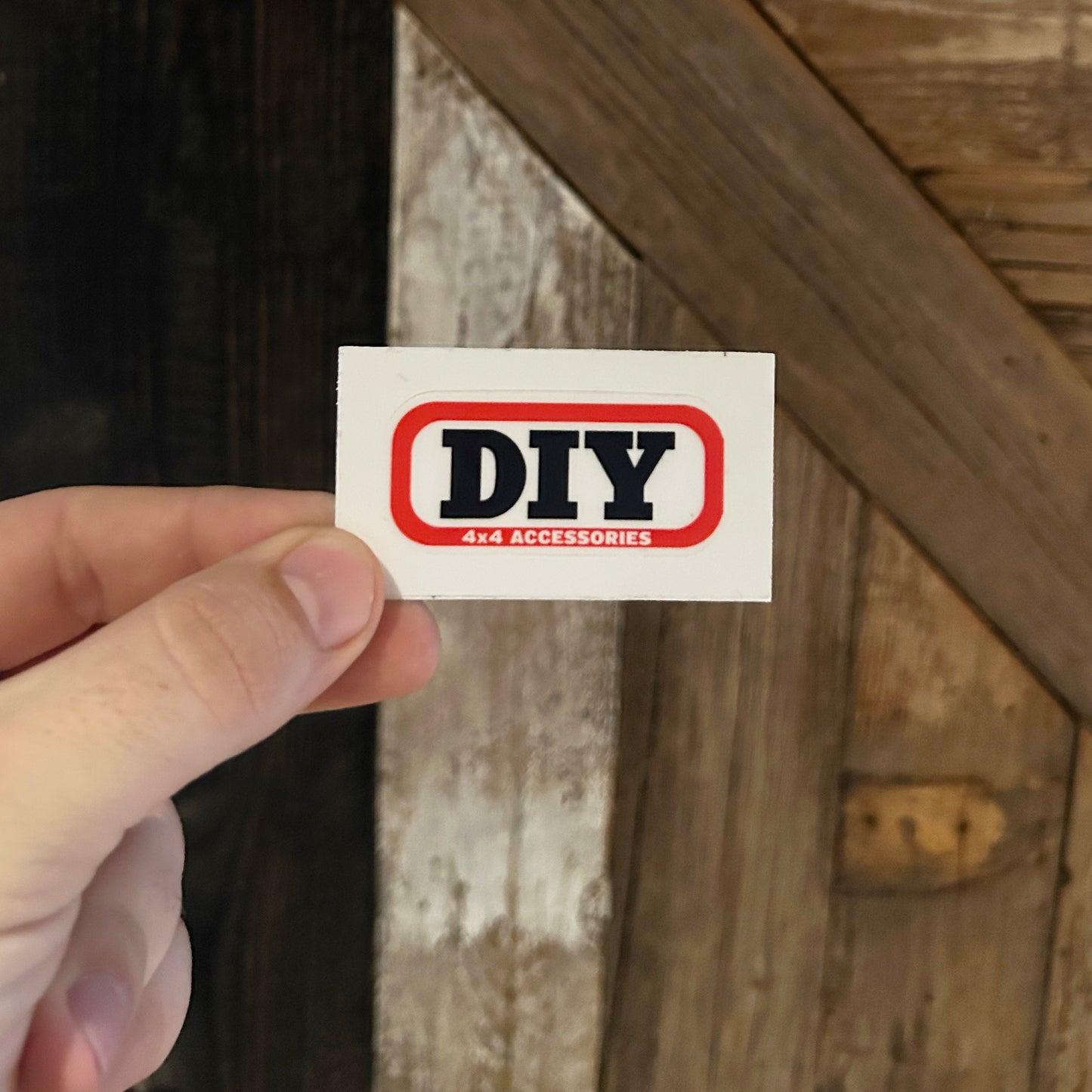 DIY 4x4 Accessories STICKER (Small)